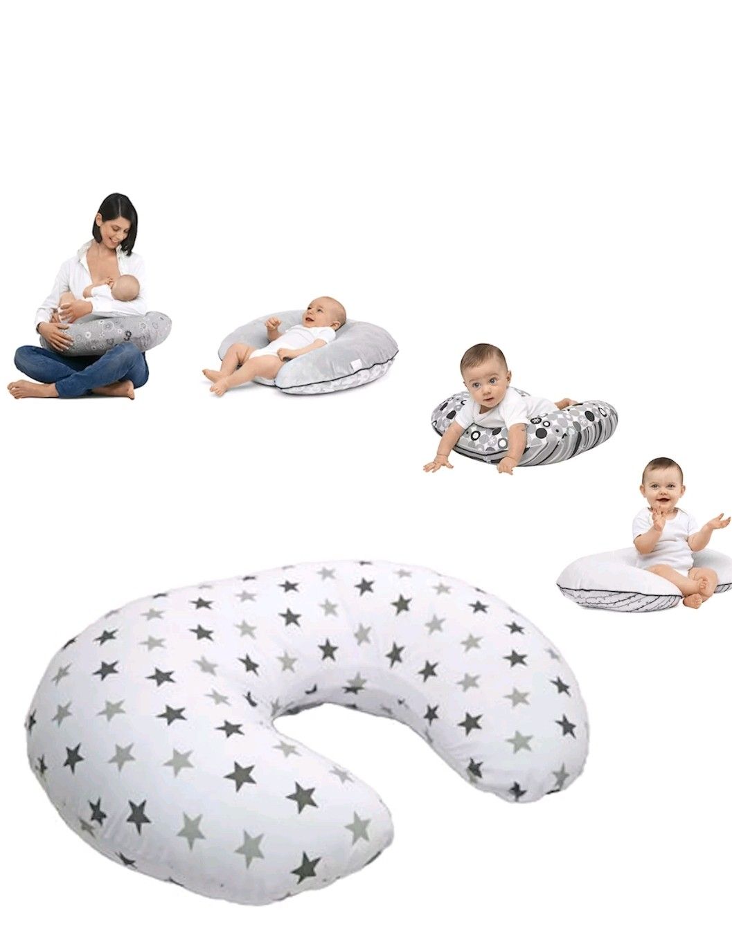 COJIN DE LACTANCIA + PAÑITOS HUMEDOS